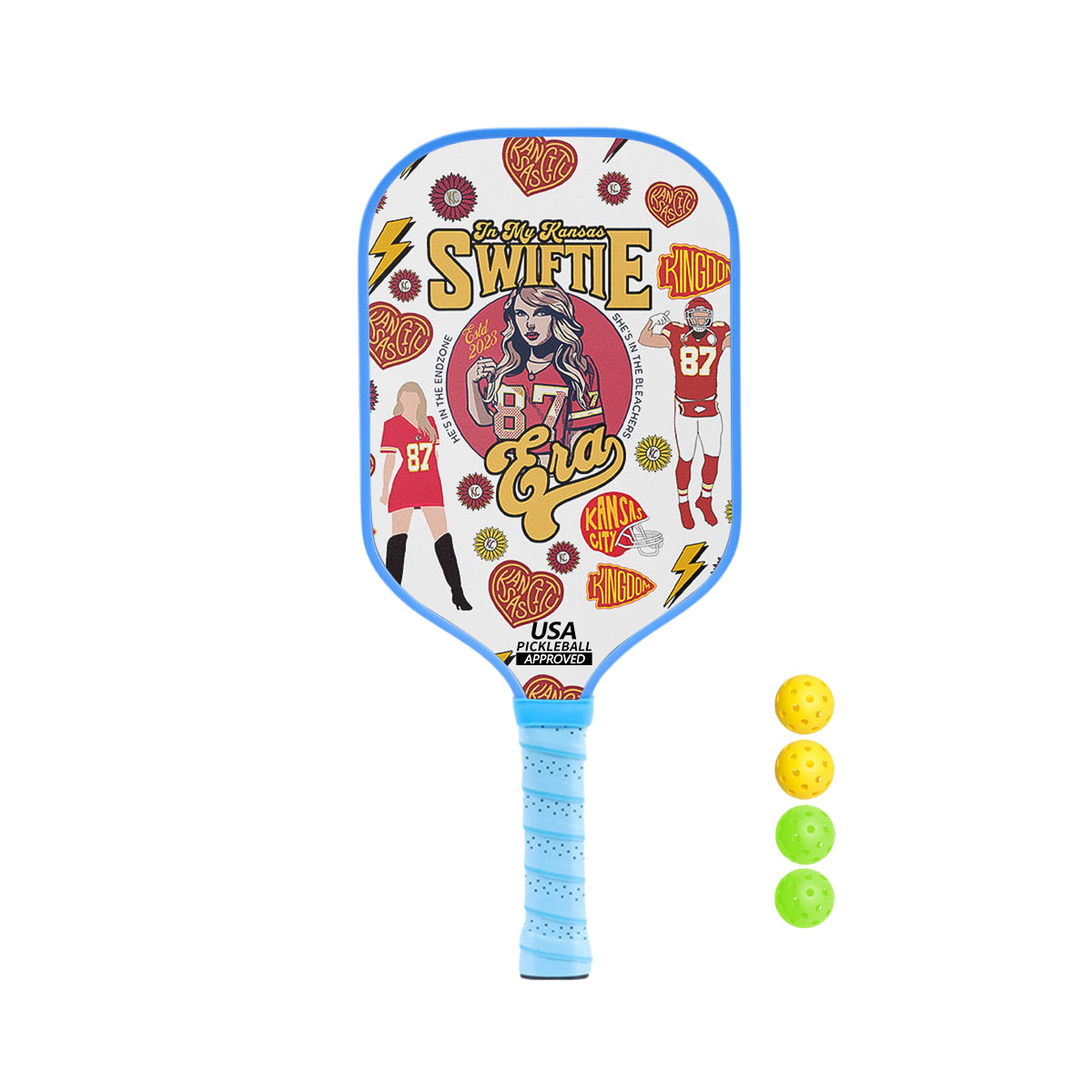 Taylor Swift Pickleball Paddle (16mm) T700 Sandblasted Carbon Fiber-4#