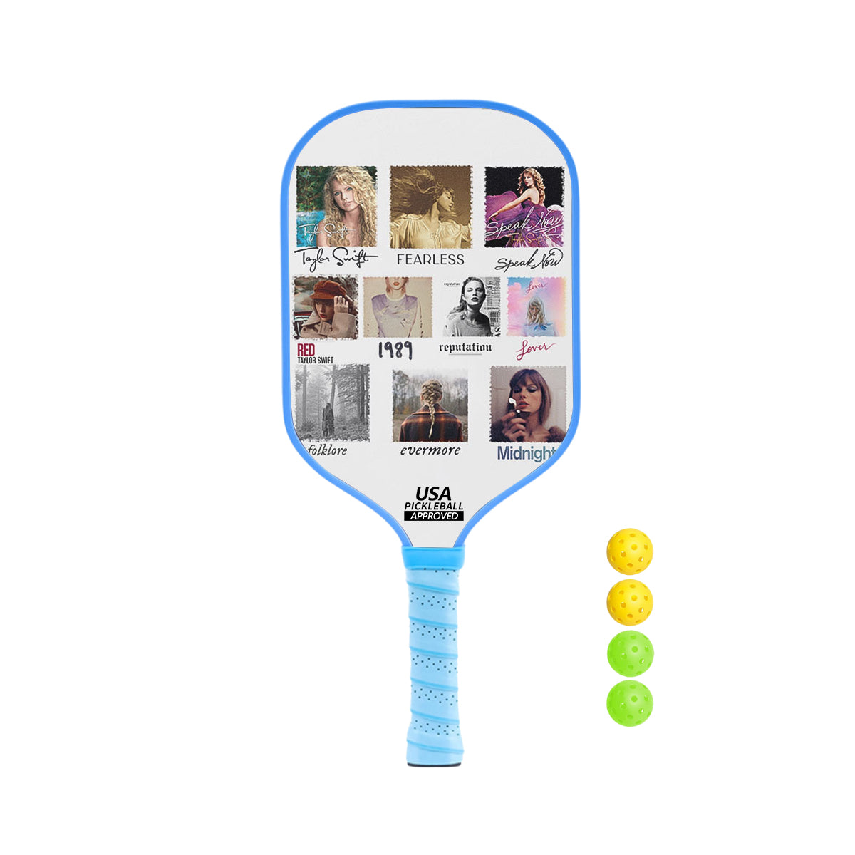 Taylor Swift Pickleball Paddle (16mm) T700 Sandblasted Carbon Fiber-12#