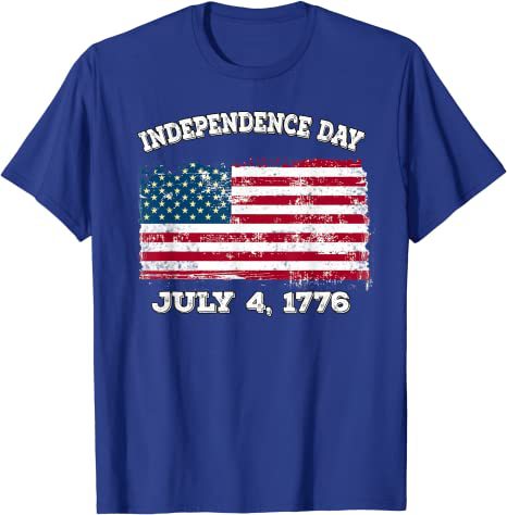 Unisex Women/Men 4th of july Tshirt