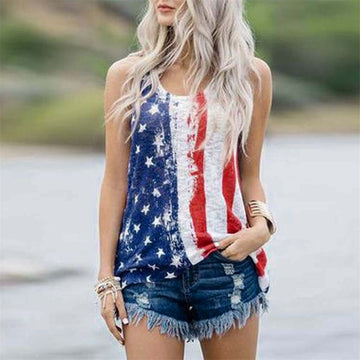 Women 4th Of July Tank Top