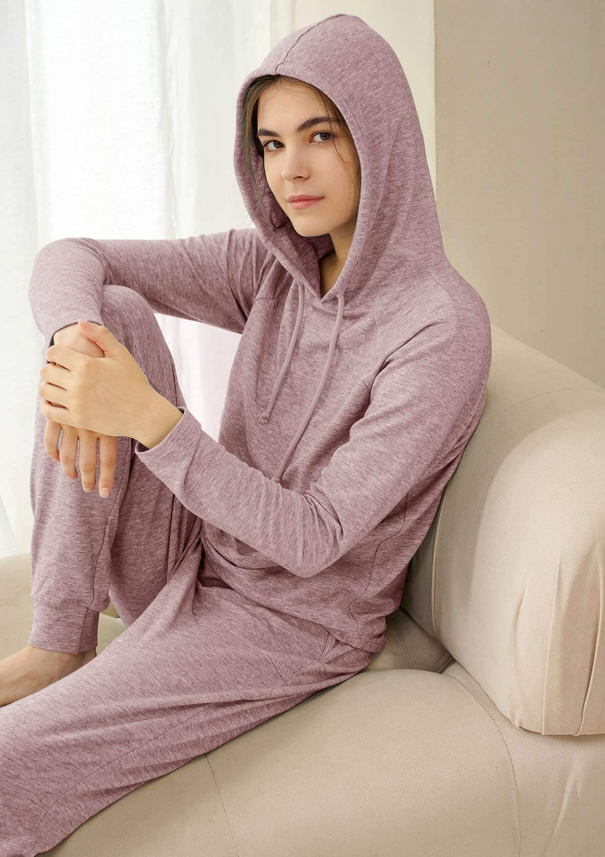 HSIA HSIA Hoodie Loungewear Set Top / XS / Pink