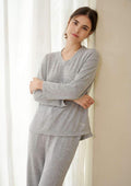 HSIA HSIA Knit Long Sleeve Pajama Set