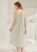 HSIA HSIA Deep U Sleeveless Sleepwear Dress