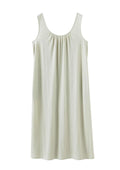 HSIA HSIA Deep U Sleeveless Sleepwear Dress