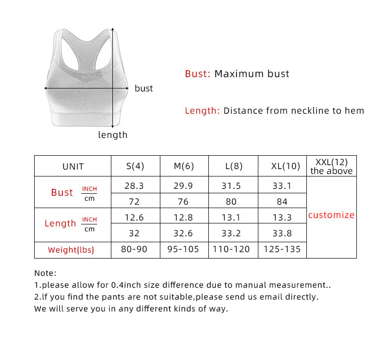 Women Solid Color Push Up Rib Cloth Gym Yoga Sports Bra HB0170