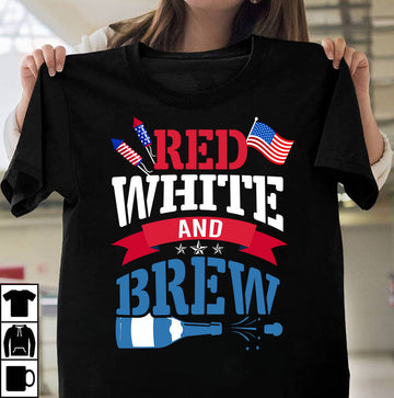 Unisex Women/Men 4th of july Short Sleeve Tee