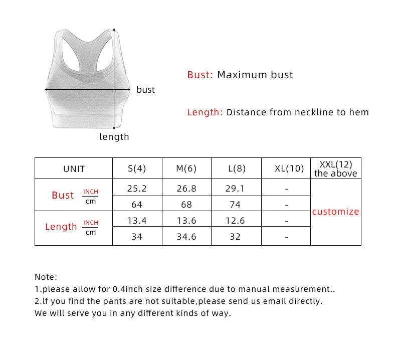 Women Sexy Contrast Color Beautiful Back No Steel Rings Bra Yoga Sports Underwear HB0195