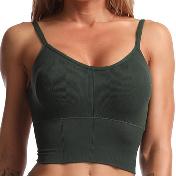 Women's Tube Top Girls Bralette Seamless Sports Bra without Underwire